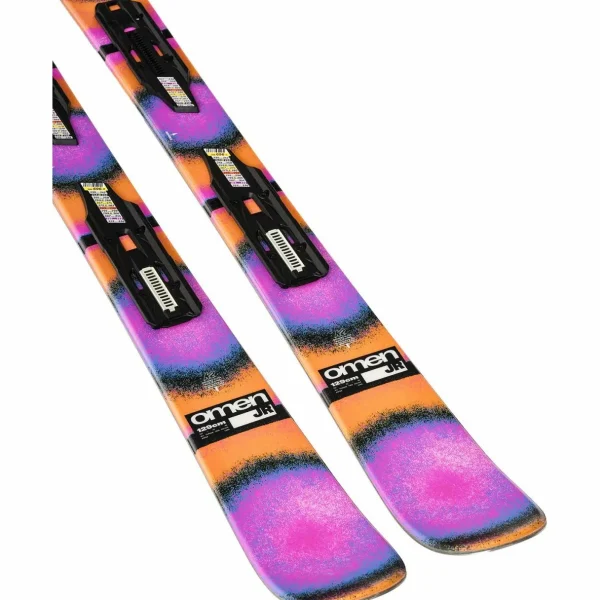 Kids K2 Omen Jr Skis + FDT 7.0 Bindings - Kids' 2025