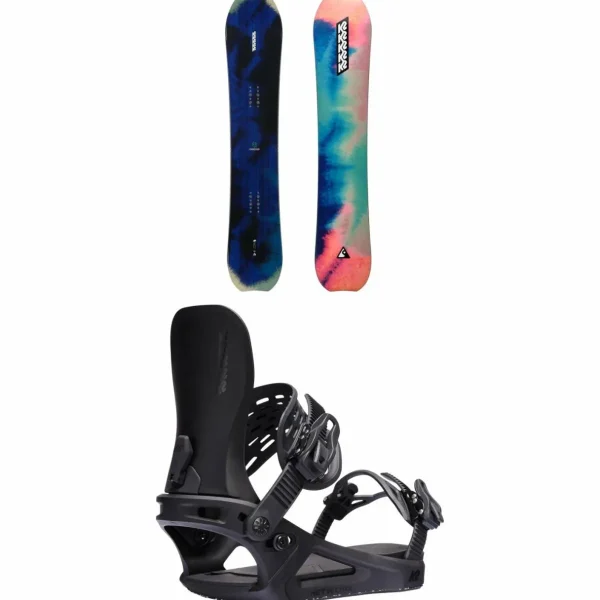 K2 Passport Snowboard + Network Snowboard Bindings - Women's 2025
