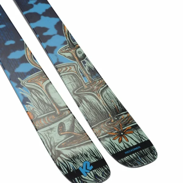 K2 Reckoner 102 Skis 2024 + Marker Griffon 13 ID Ski Bindings