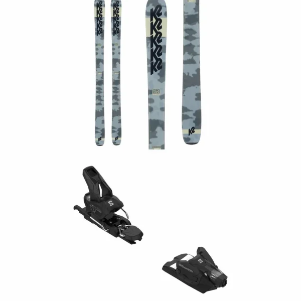 K2 Reckoner 92 Skis + Salomon Stage 10 GW Ski Bindings 2024