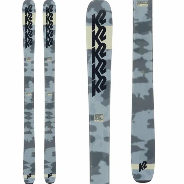 K2 Reckoner 92 Skis + Salomon Stage 10 GW Ski Bindings 2024
