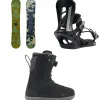 K2 Standard Snowboard + Sonic Snowboard Bindings + Raider Snowboard Boots 2025