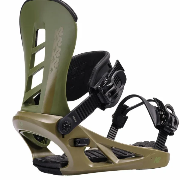 K2 Standard Snowboard + Sonic Snowboard Bindings 2025