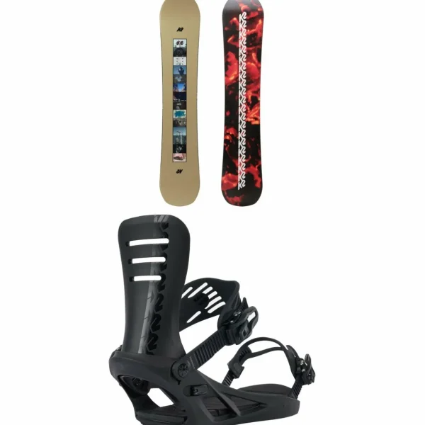 K2 World Peace Snowboard + Formula Snowboard Bindings 2025