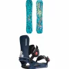 K2 x Brain Dead Passport Snowboard + Program Snowboard Bindings 2025