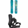 K2 x Brain Dead Passport Snowboard + Edition Snowboard Bindings 2025