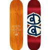 Krooked Eyes Glitter Fleck True Fit 8.25 Skateboard Deck