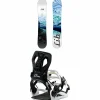 Lib Tech Glider BTX Snowboard + GNU B-Real Snowboard Bindings - Women's 2025