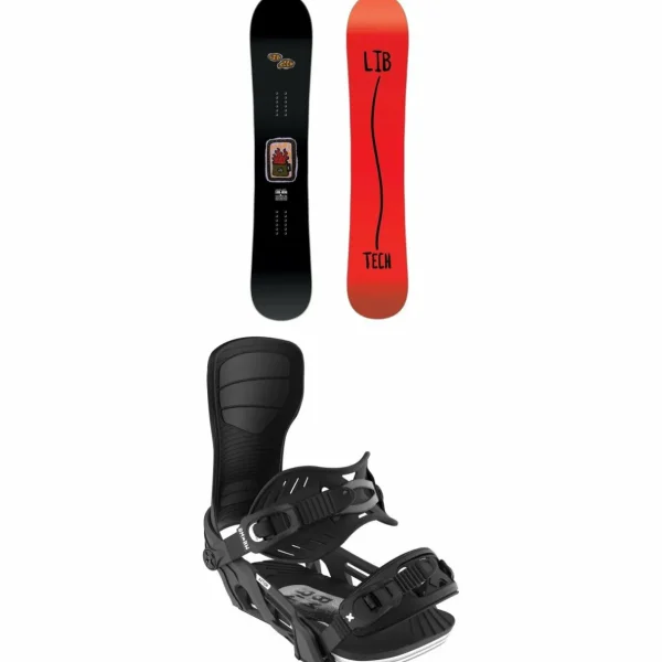 Lib Tech Lib Rig C3 Snowboard + Bent Metal Axtion Snowboard Bindings 2025