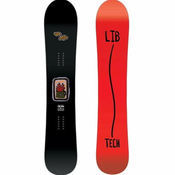 Lib Tech Lib Rig C3 Snowboard + Bent Metal Axtion Snowboard Bindings 2025