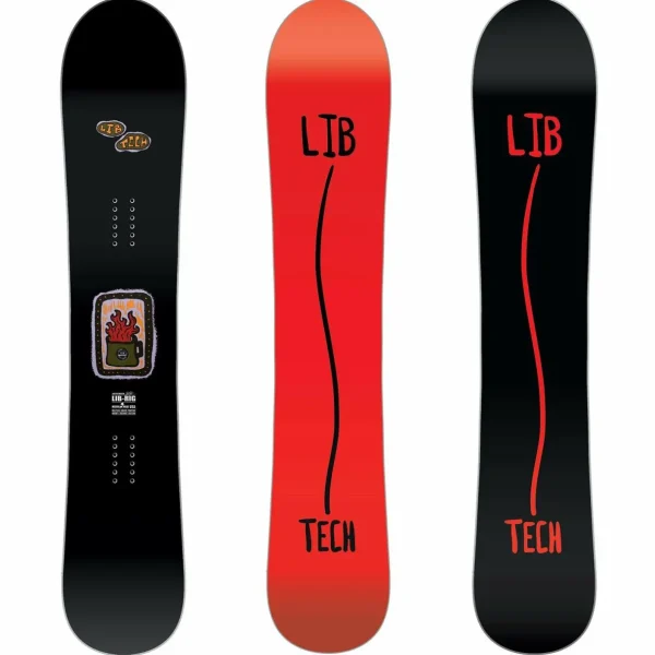 Lib Tech Lib Rig C3 Snowboard + Bent Metal Axtion Snowboard Bindings 2025