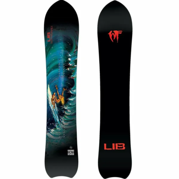 Lib Tech MC Wayfinder II C2 Snowboard + Bent Metal Transfer Snowboard Bindings 2025