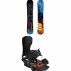 Lib Tech Rasman C2X Snowboard + Bent Metal Transfer Snowboard Bindings 2025