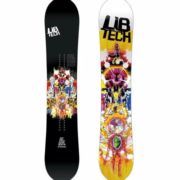 Lib Tech T. Rice Pro Camber Snowboard + Bent Metal Anvil Snowboard Bindings 2025