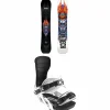 Lib Tech Terrain Wrecker C2X Snowboard + Bent Metal Axtion Snowboard Bindings 2025