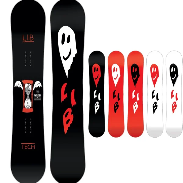 Lib Tech Two Time C3 Snowboard + Bent Metal Beam Snowboard Bindings - Women's 2025