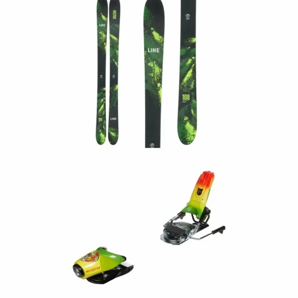 Line Skis Bacon 108 Skis + Look Pivot 15 GW Ski Bindings 2024