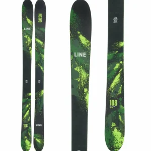 Line Skis Bacon 108 Skis + Salomon Strive 14 GW Ski Bindings 2024