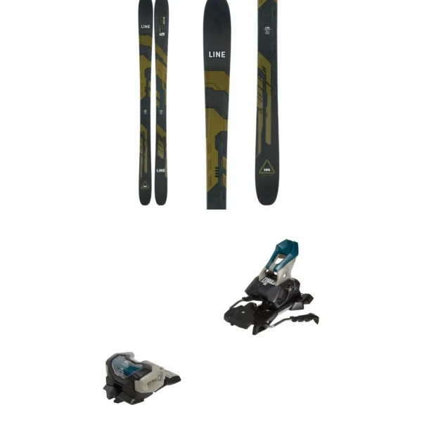 Line Skis Blade Optic 96 Skis + Tyrolia x evo Attack 14 GW Ski Bindings 2024