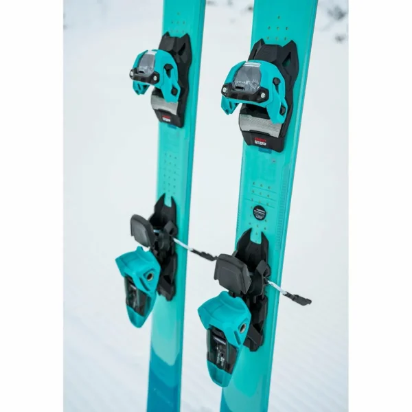 Line Skis Pandora 92 Skis + Marker Squire 11 Ski Bindings + Salomon S/Pro MV 90 Ski Boots - Women's