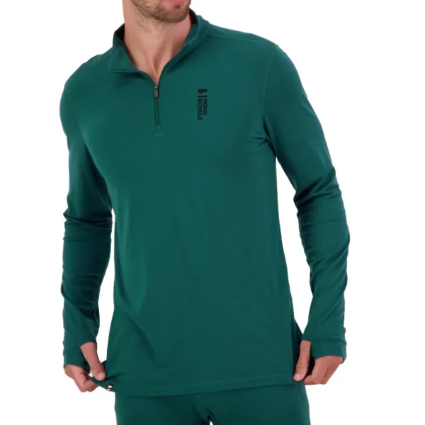 MONS ROYALE Cascade Merino Flex 200 1/4 Zip Top - Men's