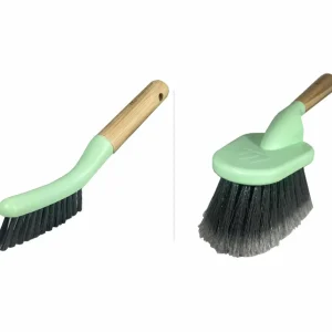 mountainFLOW eco-wax Bamboo Cleaning Brush Set