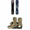 Never Summer Nokhu Snowboard + Flux CV Snowboard Bindings 2025