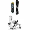 Never Summer Swift Snowboard + Union Force Snowboard Bindings 2025