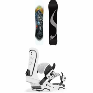 Never Summer Swift Snowboard + Union Force Snowboard Bindings 2025
