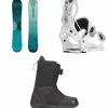 Nidecker Elle Snowboard + Flow Nexus Snowboard Bindings + Sierra Snowboard Boots - Women's 2025