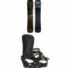 Nidecker Escape Plus Snowboard + Season Universal Snowboard Bindings 2025