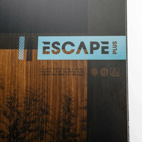 Nidecker Escape Plus Snowboard + Season Universal Snowboard Bindings 2025