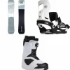Nidecker Escape Snowboard + Muon-X Snowboard Bindings + Cascade Snowboard Boots 2025