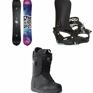 Nidecker Gamma APX Snowboard + Season Universal Snowboard Bindings + Rift Snowboard Boots 2025