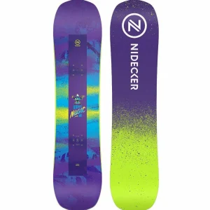 Kids Nidecker Micron Magic Snowboard + Flow Micron Snowboard Bindings - Kids' 2025
