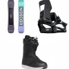 Nidecker Sensor Snowboard + Muon-W Snowboard Bindings + Cascade Snowboard Boots - Women's 2025