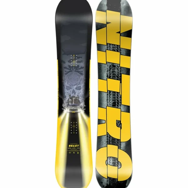 Nitro Beast Snowboard + Phantom Snowboard Bindings 2025