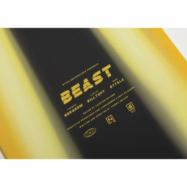 Nitro Beast Snowboard + Phantom Snowboard Bindings 2025