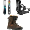 Nitro Cinema Snowboard + Rambler Snowboard Bindings + Sentinel Boa Snowboard Boots 2025