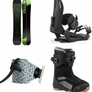 Nitro Doppleganger Splitboard  + Union Charger Splitboard Bindings + evo x Pomoca Pro Glide Skins + Skylab Boa Snowboard Boots 2025