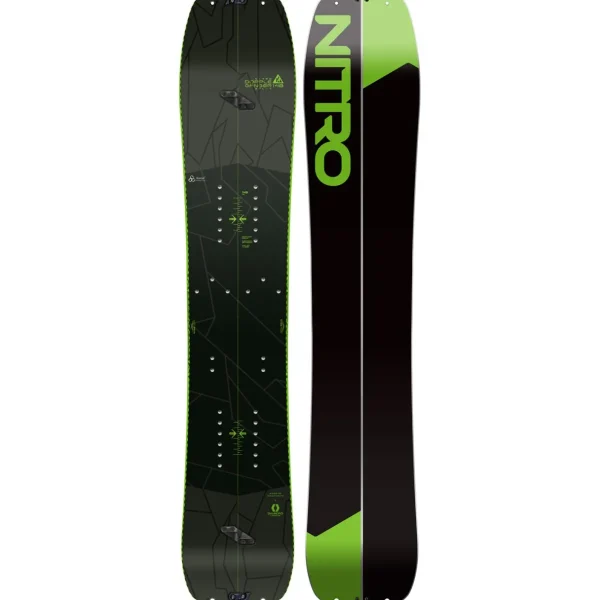 Nitro Doppleganger Splitboard  + Union Charger Splitboard Bindings + evo x Pomoca Pro Glide Skins + Skylab Boa Snowboard Boots 2025