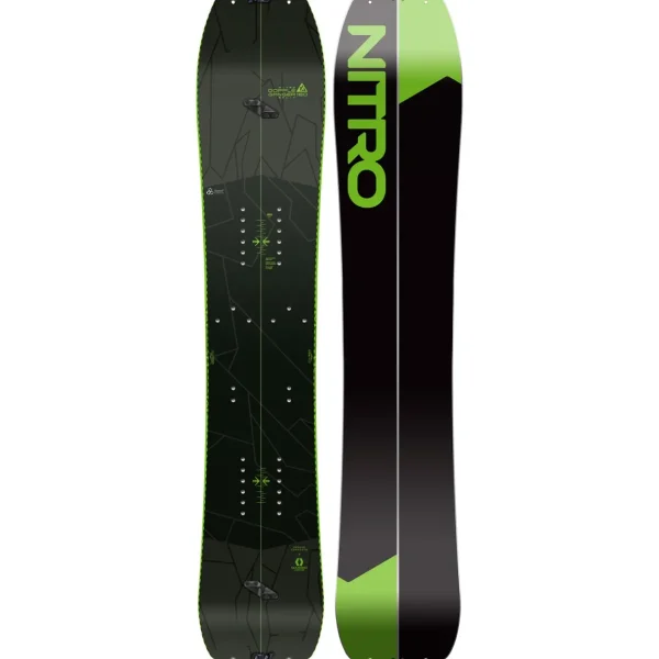Nitro Doppleganger Splitboard  + Union Charger Splitboard Bindings + evo x Pomoca Pro Glide Skins + Skylab Boa Snowboard Boots 2025