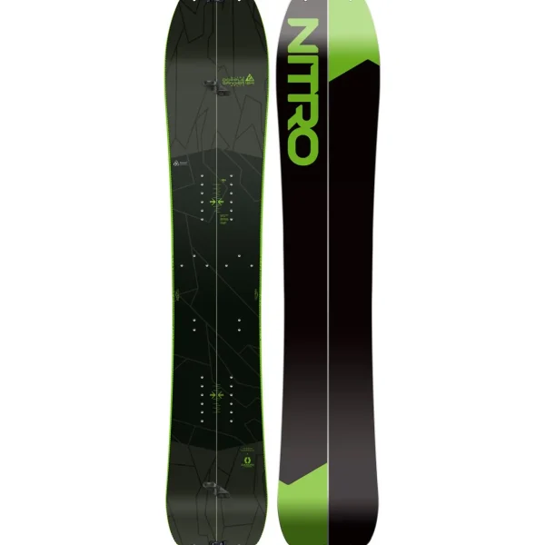 Nitro Doppleganger Splitboard  + Union Charger Splitboard Bindings + evo x Pomoca Pro Glide Skins + Skylab Boa Snowboard Boots 2025