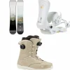 Nitro Fate Snowboard + Poison Snowboard Bindings + Crown Boa Snowboard Boots - Women's 2025