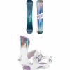 Nitro Lectra Brush Snowboard + Cosmic Snowboard Bindings - Women's 2025