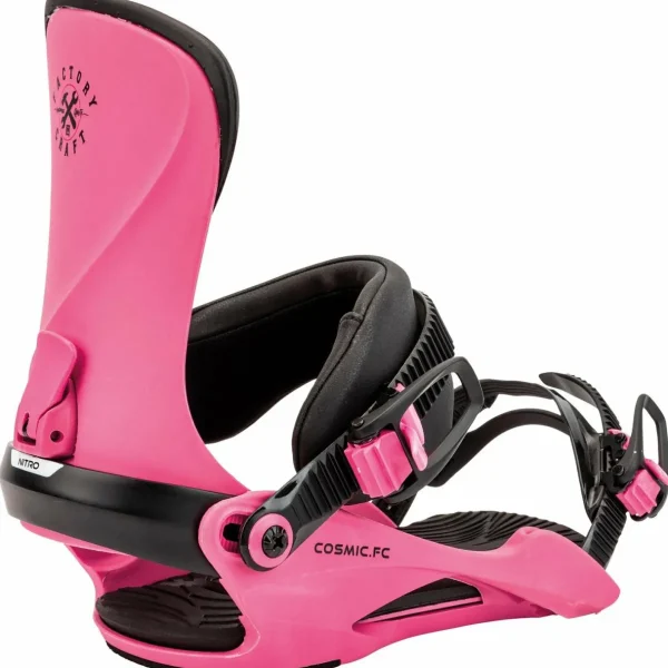 Nitro Lectra Brush Snowboard + Cosmic Snowboard Bindings + Flora Boa Snowboard Boots - Women's 2025