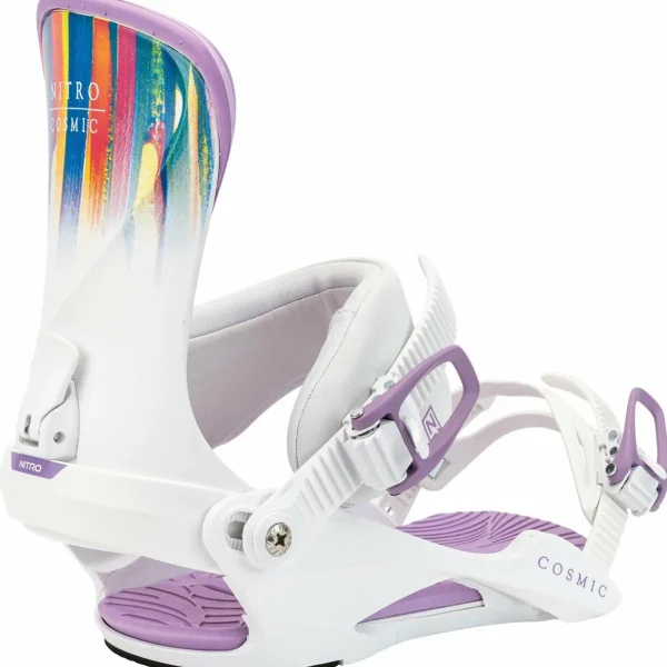Nitro Lectra Brush Snowboard + Cosmic Snowboard Bindings + Flora Boa Snowboard Boots - Women's 2025