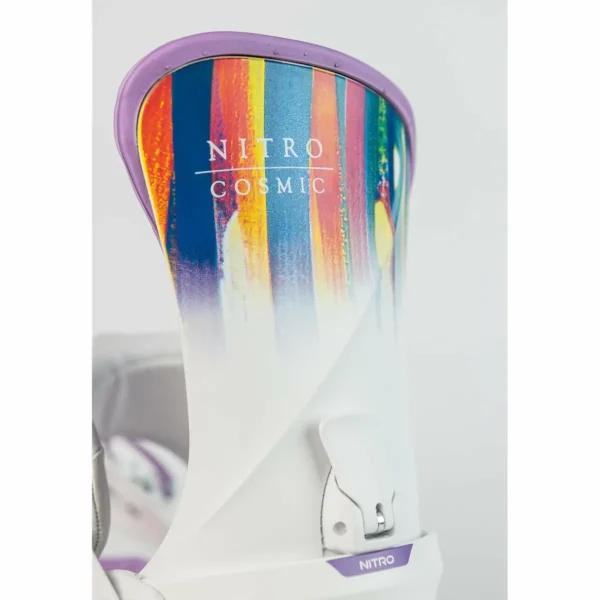 Nitro Lectra Brush Snowboard + Cosmic Snowboard Bindings + Flora Boa Snowboard Boots - Women's 2025