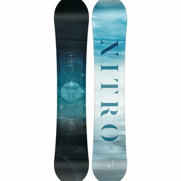 Nitro Mystique Snowboard + Rythm Snowboard Bindings + Flora Boa Snowboard Boots - Women's 2025