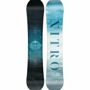 Nitro Mystique Snowboard + Rythm Snowboard Bindings + Flora Boa Snowboard Boots - Women's 2025